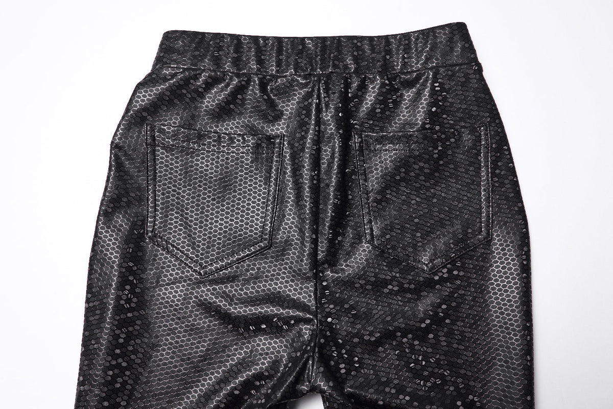Punk Rave Ravenna Leggings - Black Prism Finish