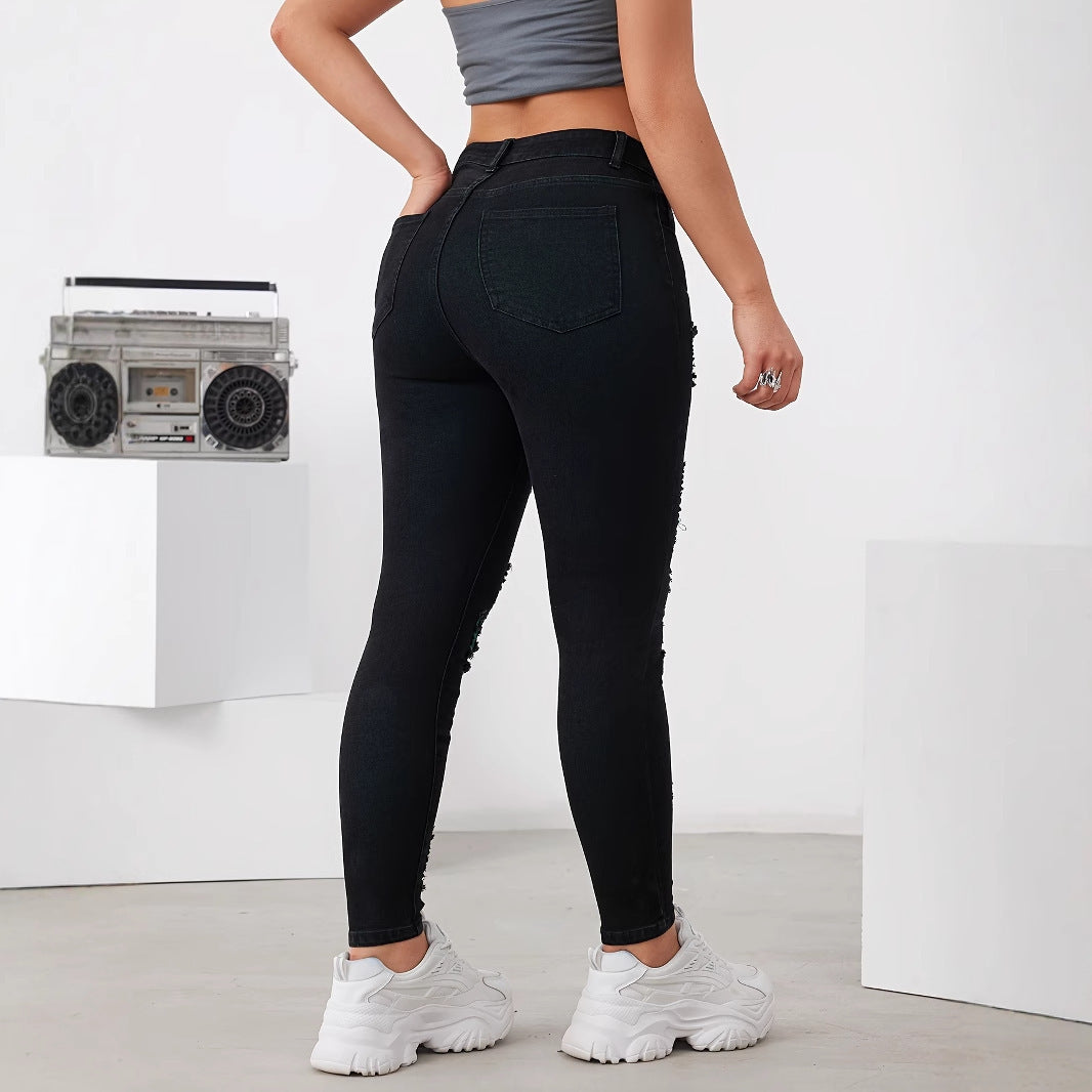 Slim Fit Skinny Hip Hop Women’s Pencil Pants