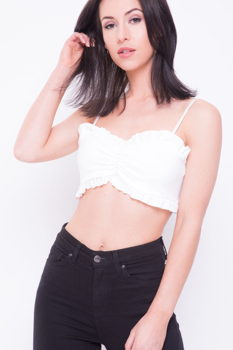 Frill Detail Cami Bralet