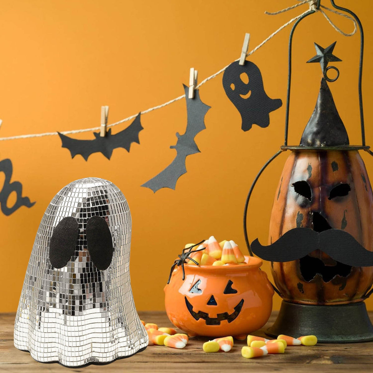 Halloween Diss Cute Mosaic Mirror Patch Decoration Desktop Decoration