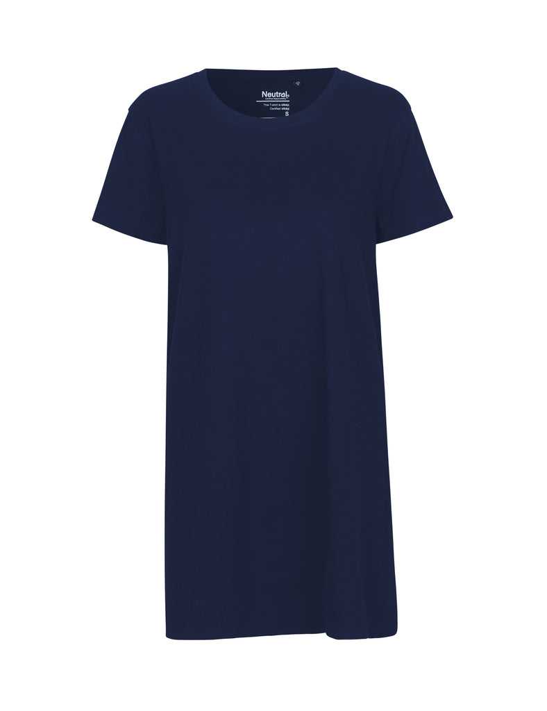 Fairtrade Organic Long Length T-shirt: Womens