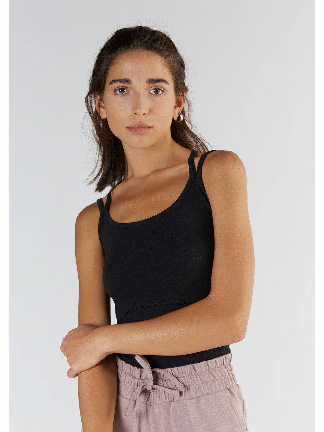 Modal Spaghetti Strap Top: Womens