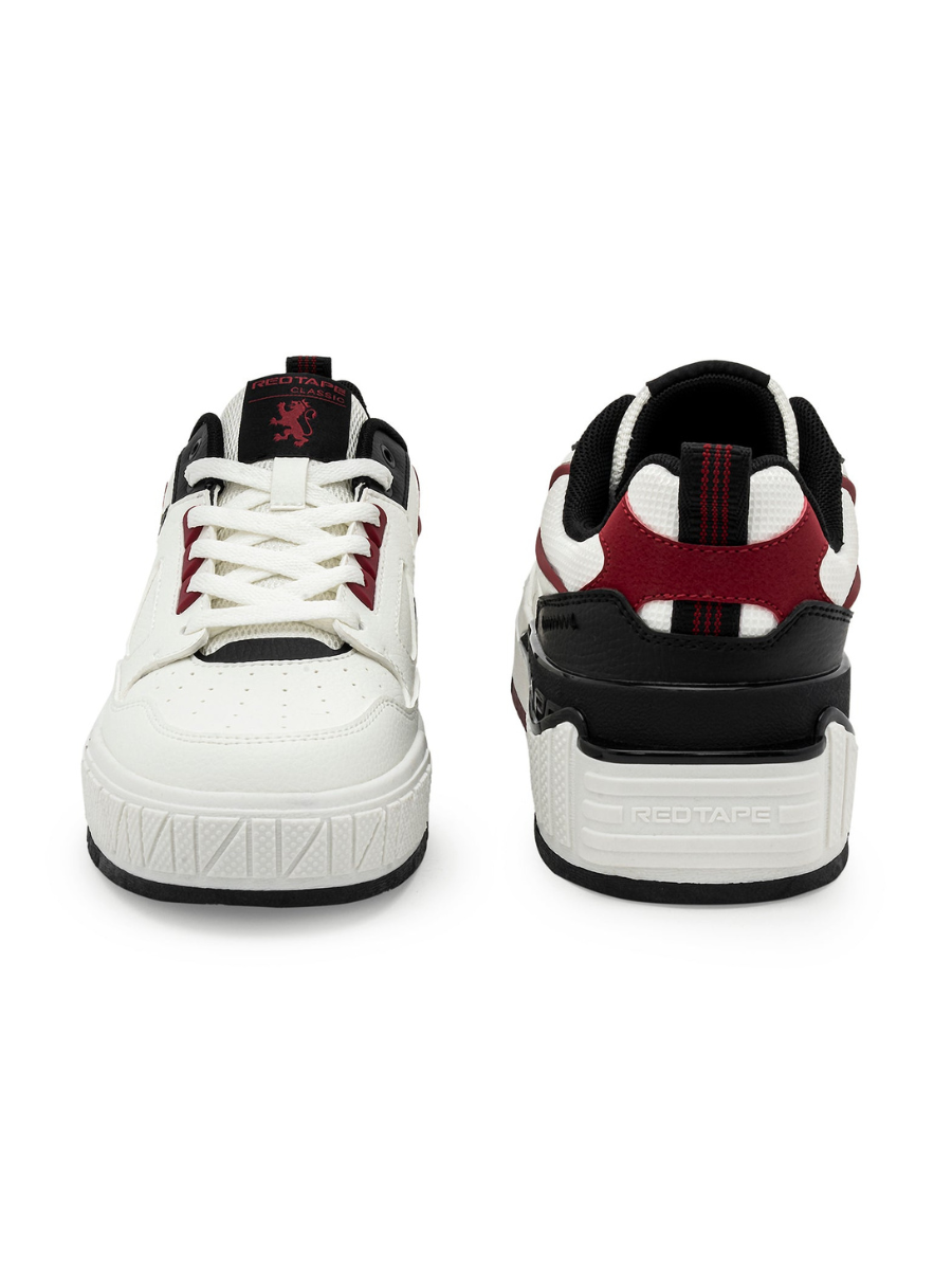 RedTape Mens Multi-Texture Retro Trainers
