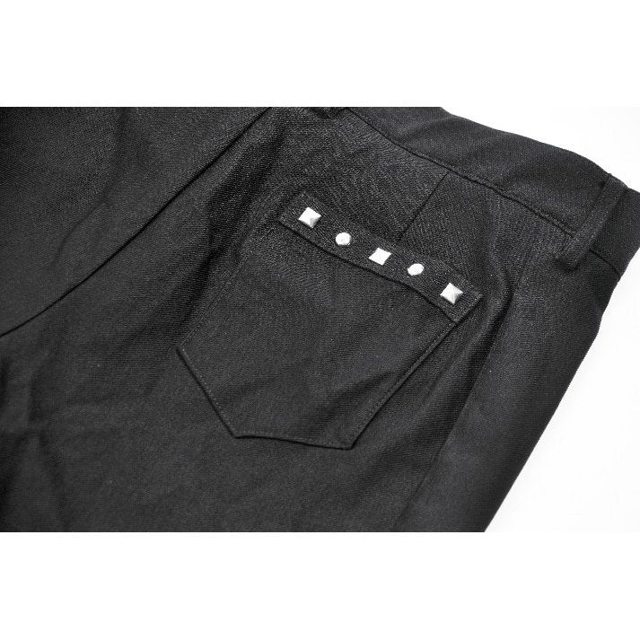 Dark in Love Gwen Pleated Garter Shorts