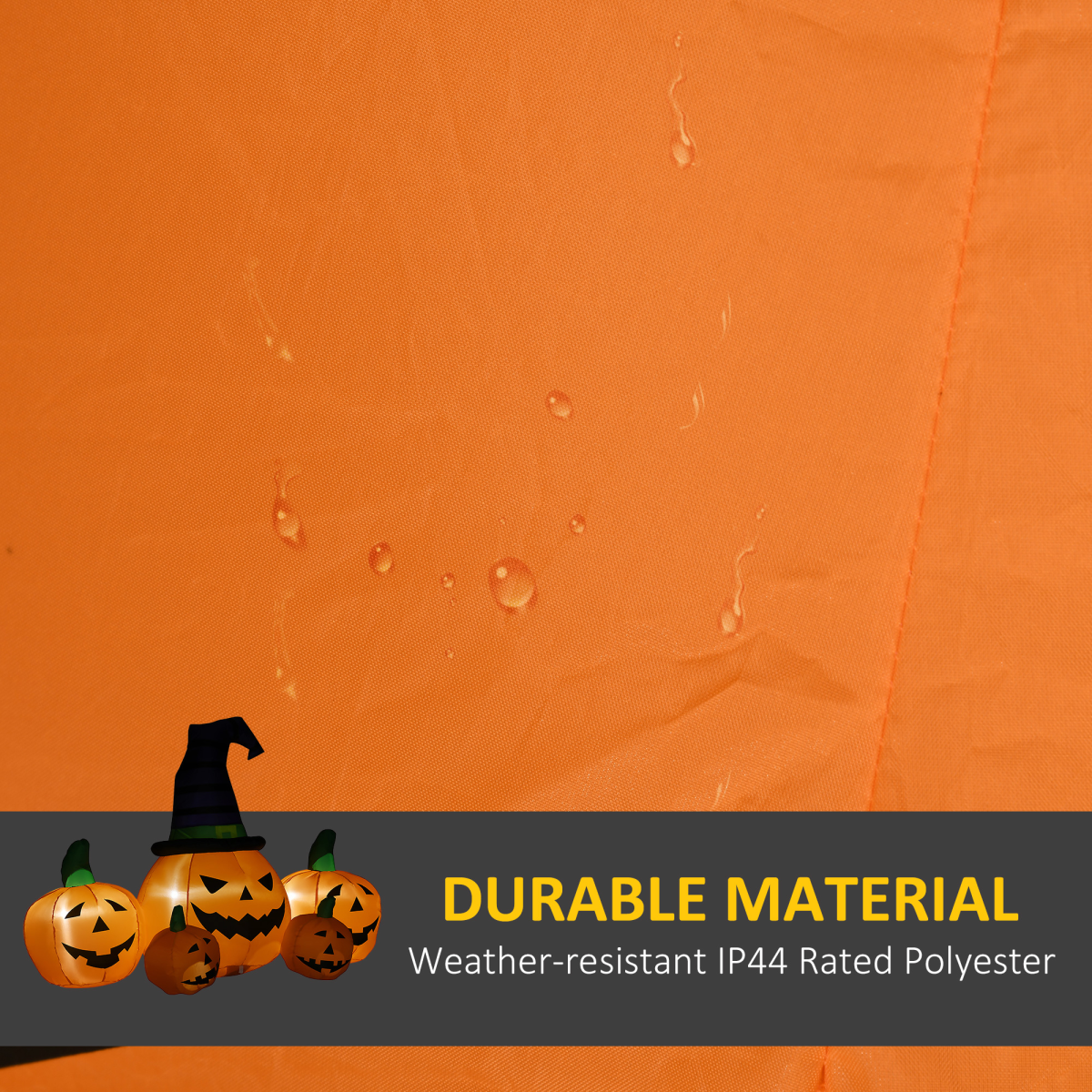 6ft Inflatable Halloween Pumpkin Hat