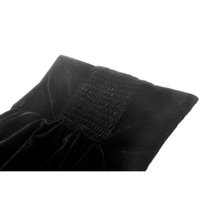 Dark in Love Vampiress Royal Velvet and Lace Maxi Dress