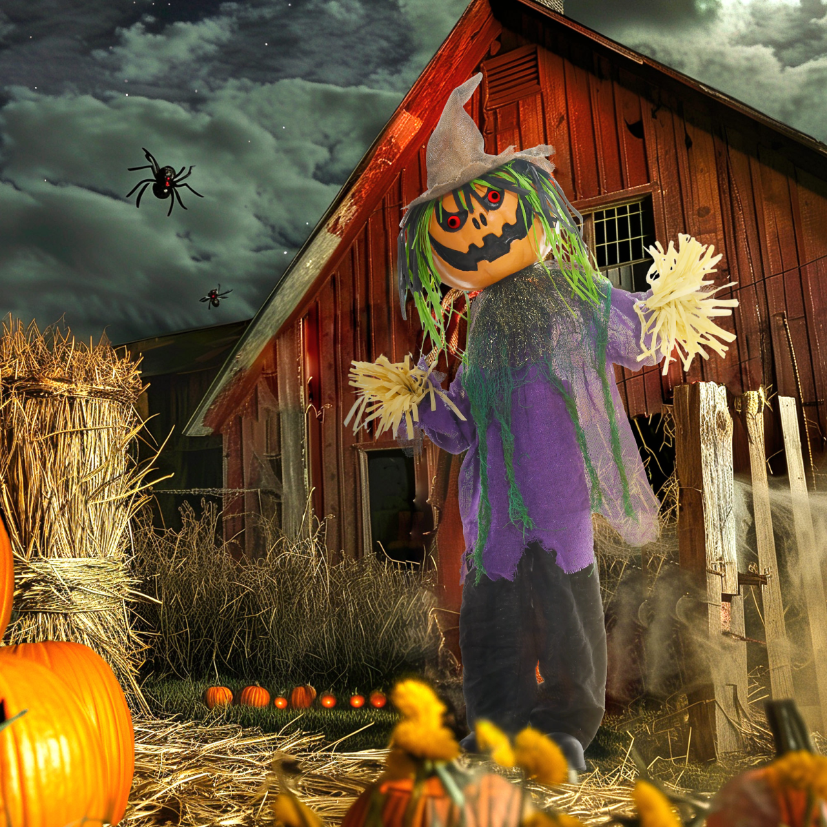 Halloween Pumpkin Animatronic Decoration