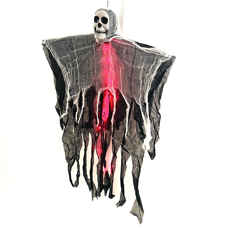 Halloween Decorations Horror Hanging Ghost Skull Skeleton Prop Perfect For Home Outdoor Yard Party Supplies Festival Decorations