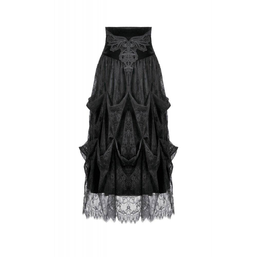 Dark in Love Gloriana Draped Maxi Skirt