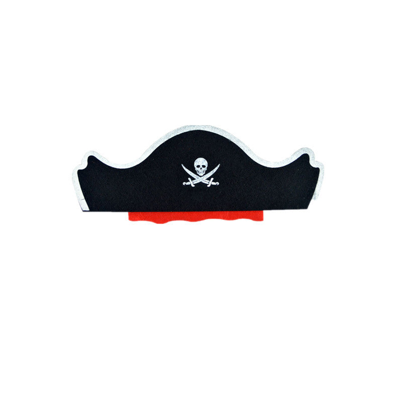 New Halloween Pirate Eye Mask Caribbean Pirate Hat Dress Up