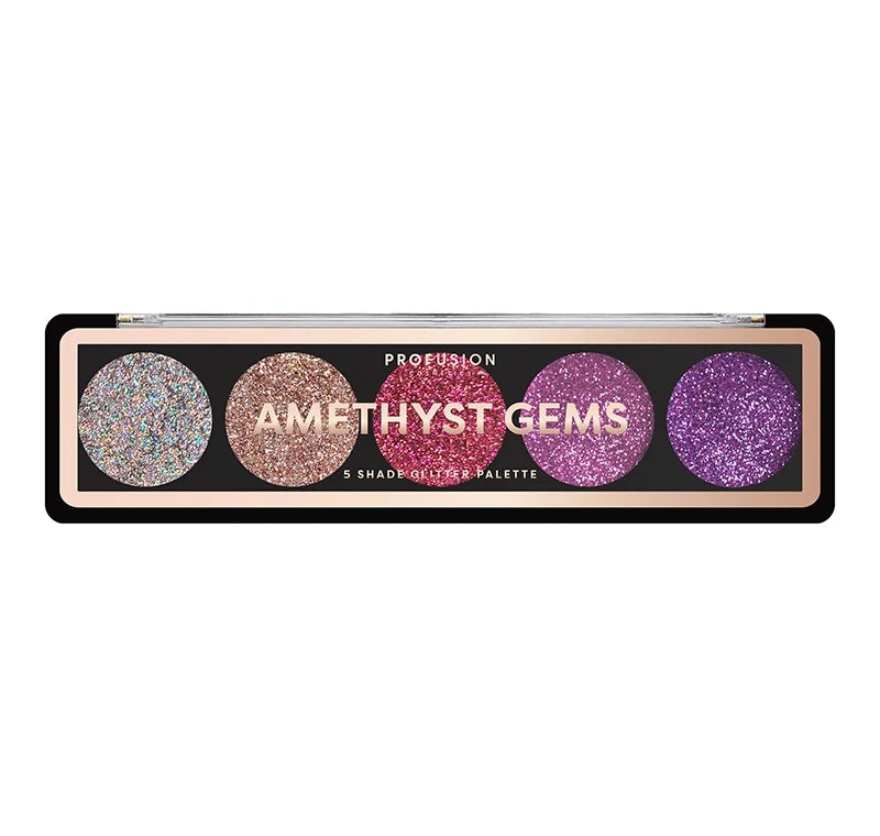 GLITTER GEMS | 5 SHADE GLITTER PALETTES