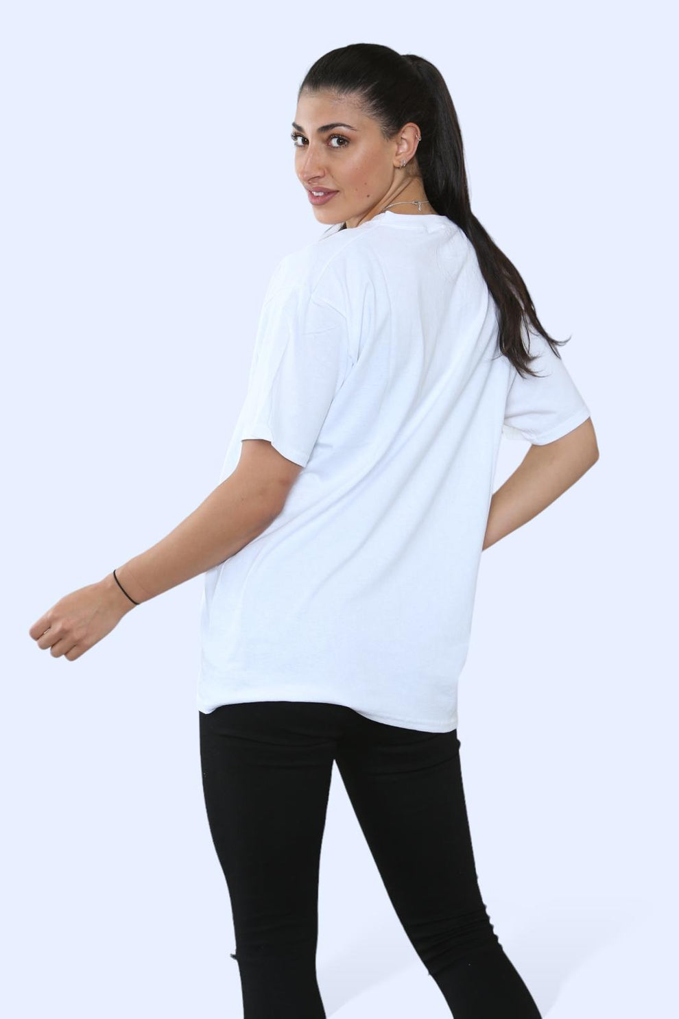 Ladies Lovely Printed Short Sleeve T-Shirt Top