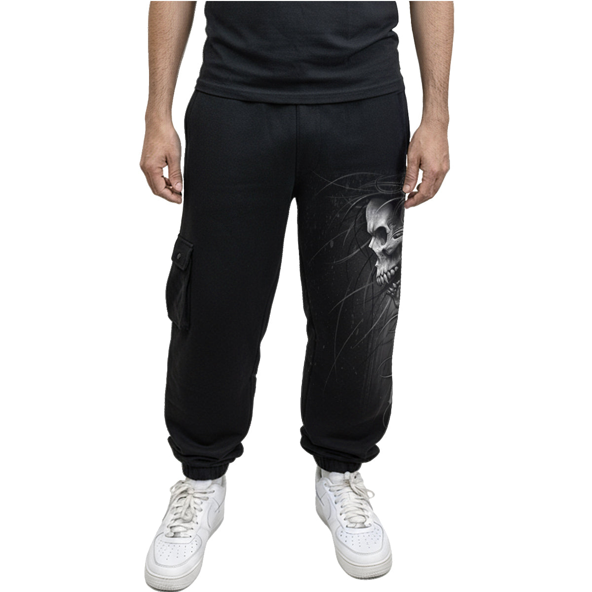 DEATH FOREVER - Casual Cargo Joggers
