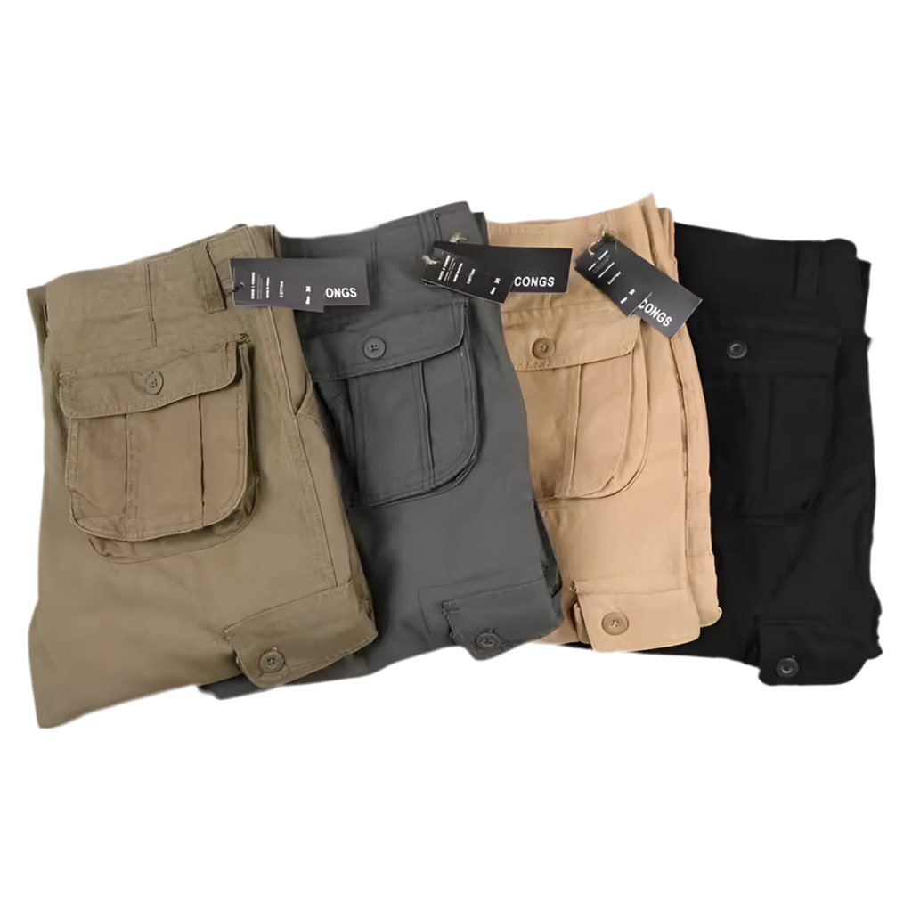 Multi-pocket Men's Casual Loose Labor Protection Pants