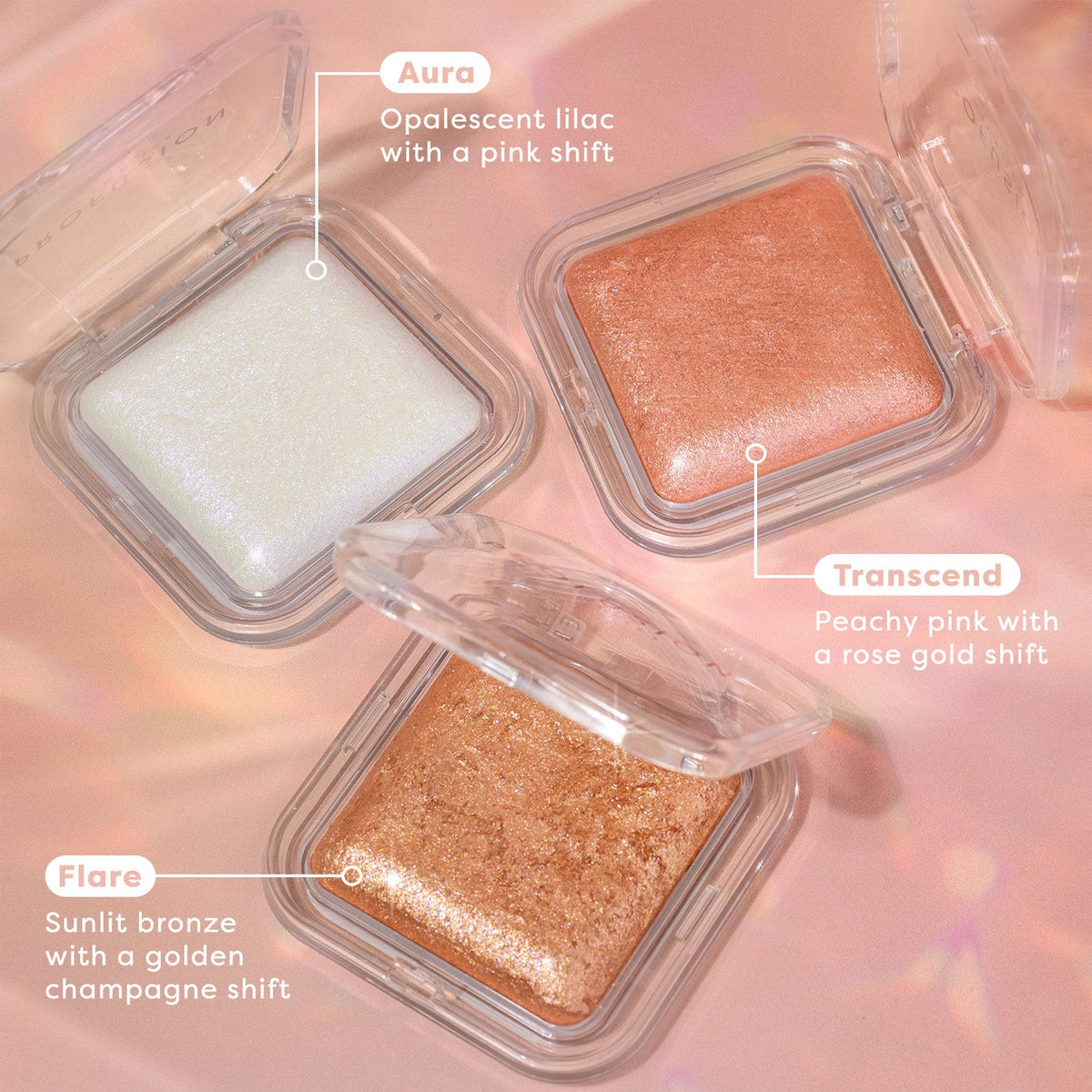 Holo Beam Holographic Highlighter | Shimmer Glow | Elvoro