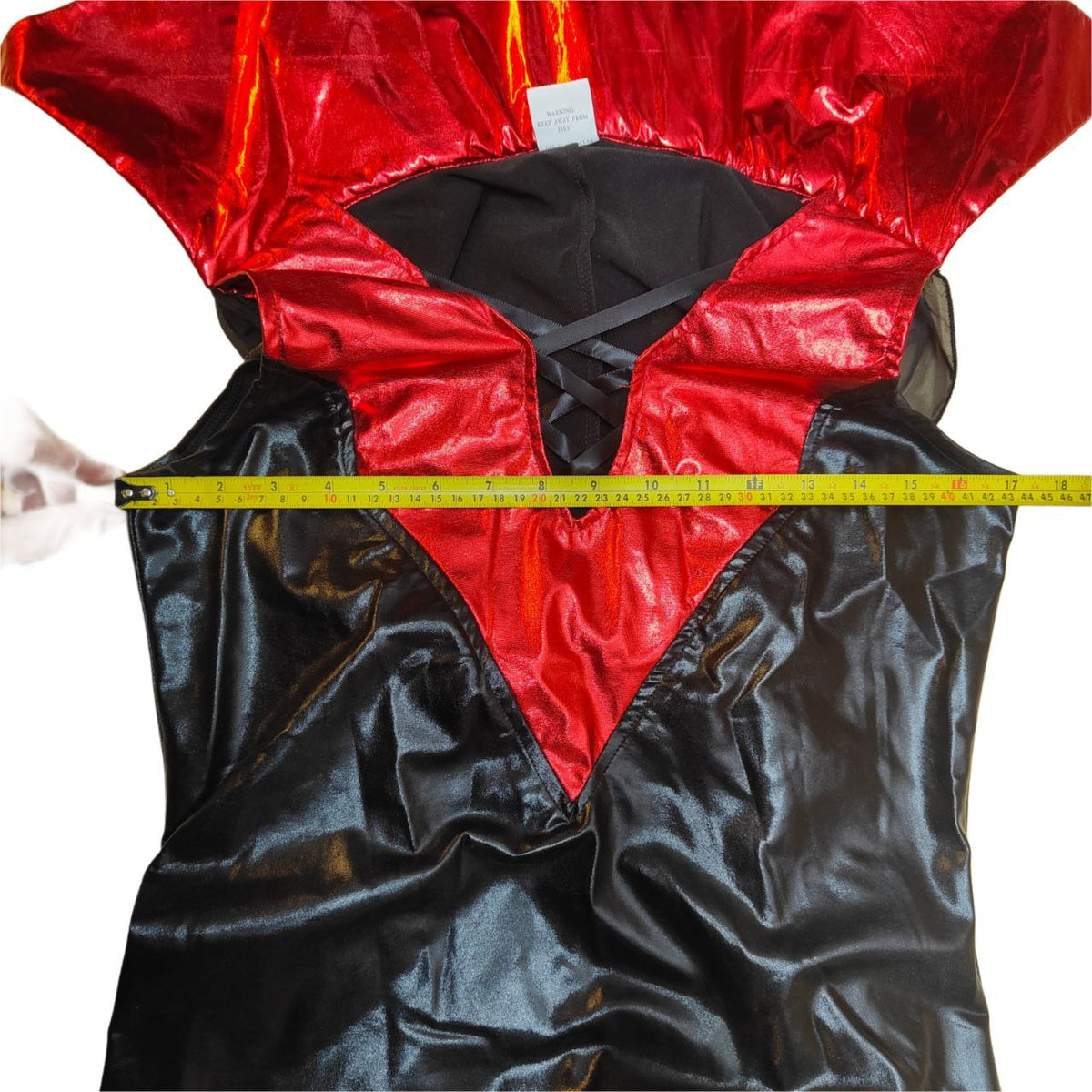 Ladies Vampire Costume Deluxe Halloween Fancy Dress Party Outfit Forever Young