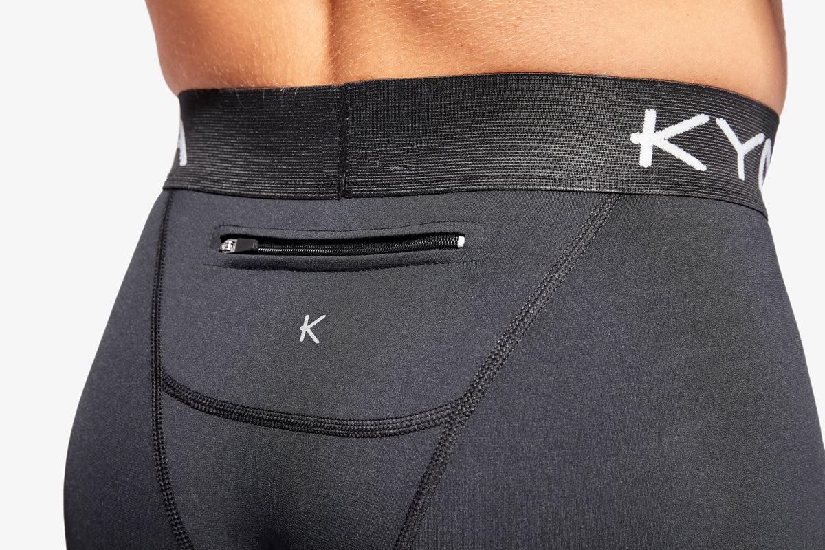Men's Infrared Performance Leggings with Zip