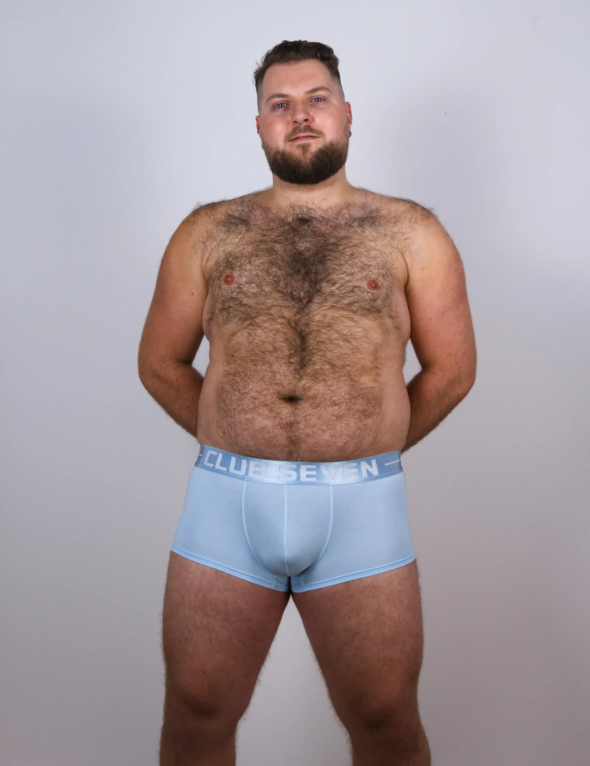 LUXE Cotton Ocean Blue Trunks