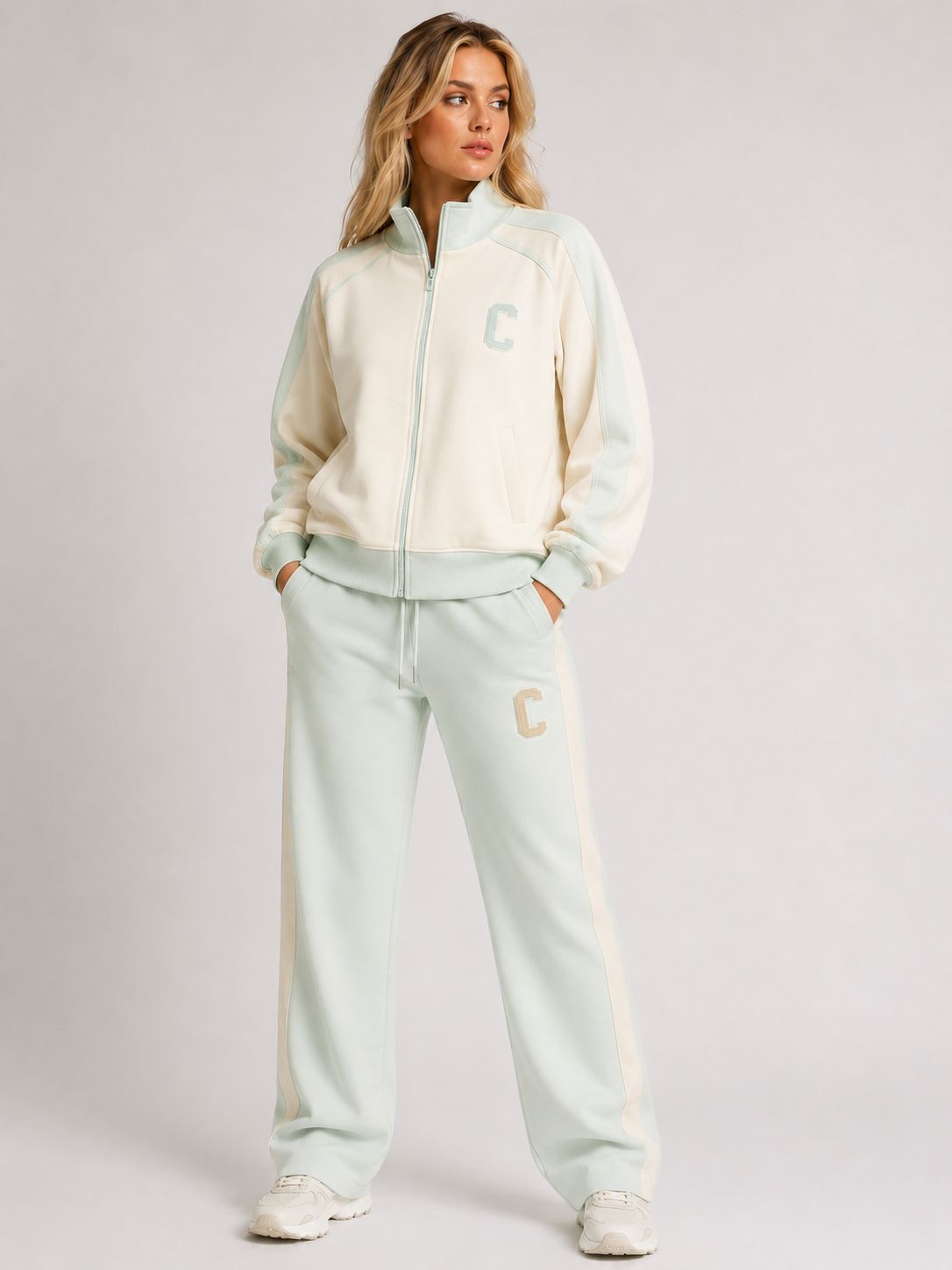 Zip Up Jacket & Jogger Fleece Co-ord