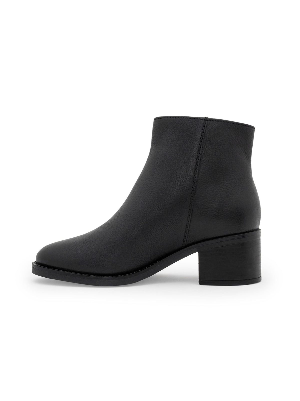 RedTape Leather Boot with Zip Closure