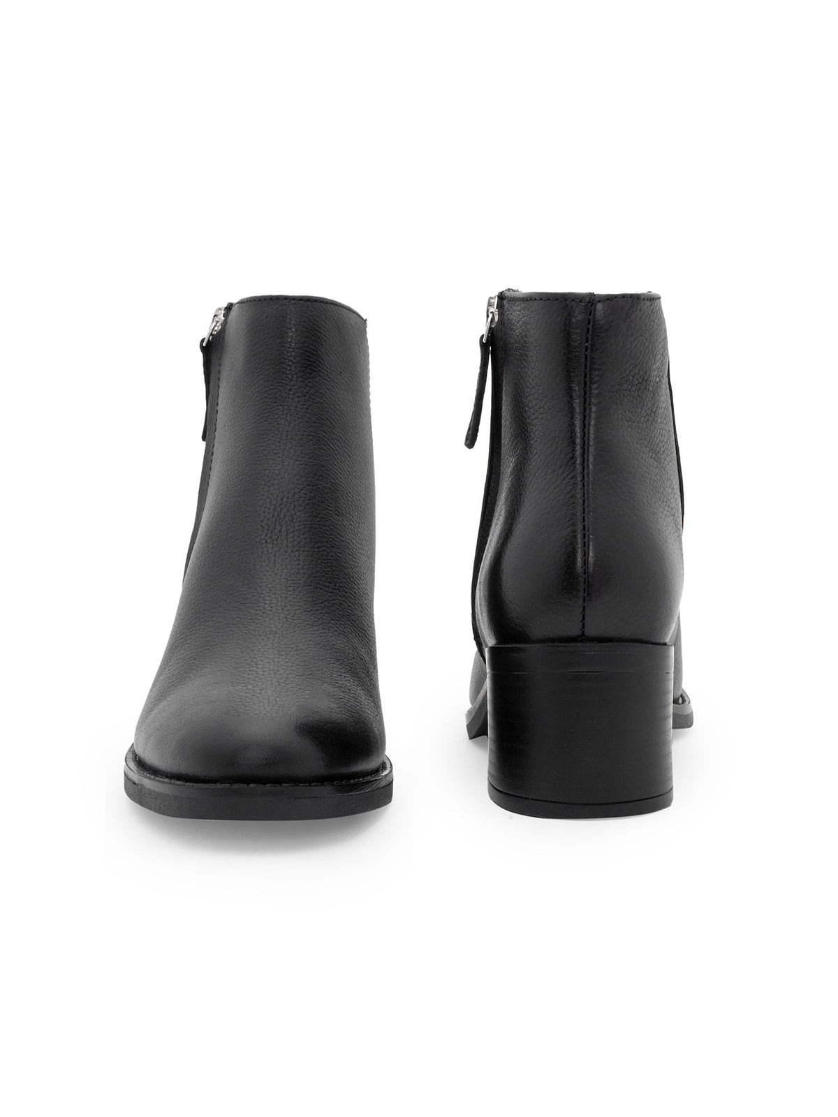 RedTape Leather Boot with Zip Closure