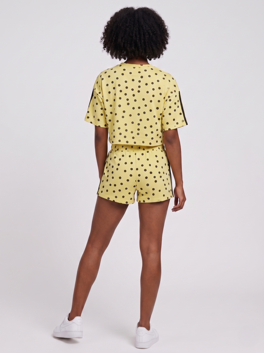 Polka Dot Short Sleeve Top & Shorts Co-Ord