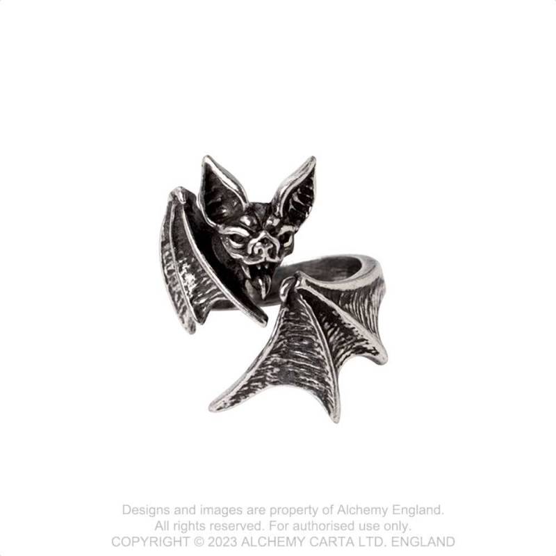 Alchemy Nighthawk Pewter Ring