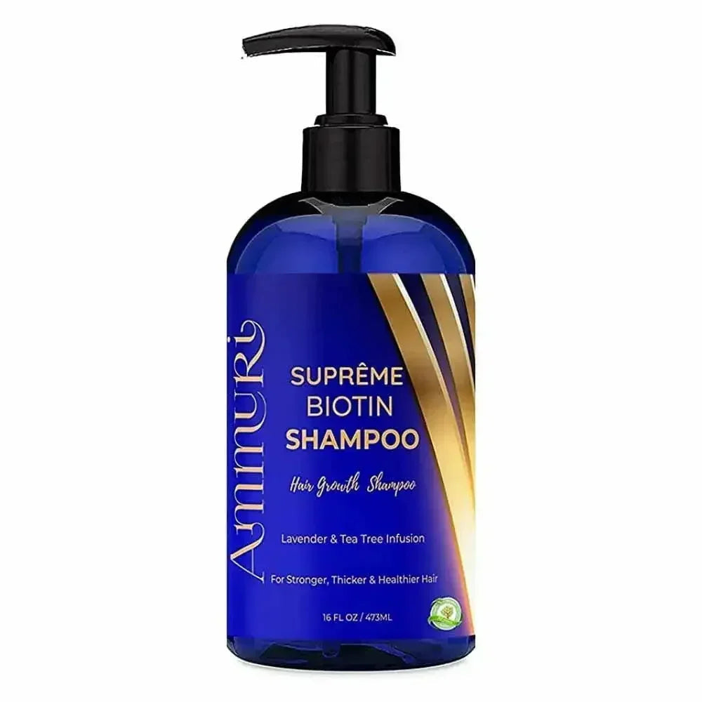 Biotin Shampoo & Hair Serum Set for Thinning-Looking Hair | Ammuri