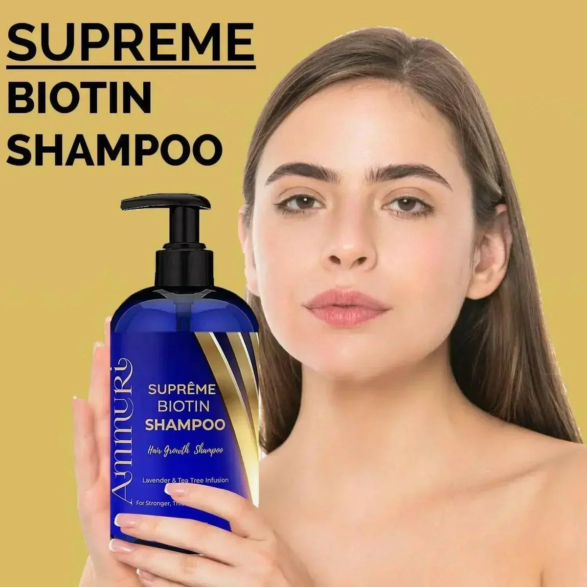 Biotin Shampoo & Hair Serum Set for Thinning-Looking Hair | Ammuri