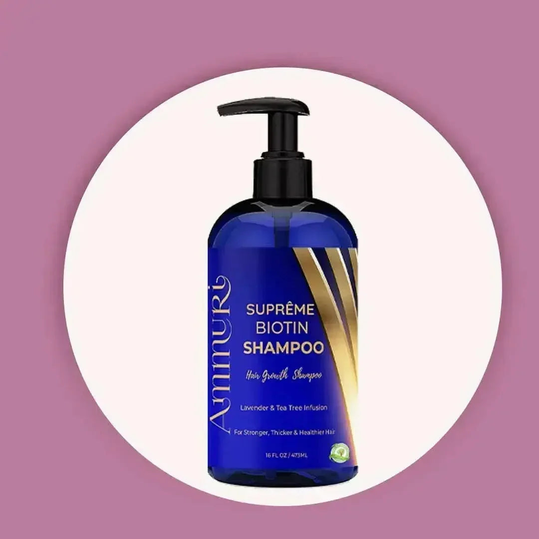 Biotin Shampoo & Hair Serum Set for Thinning-Looking Hair | Ammuri