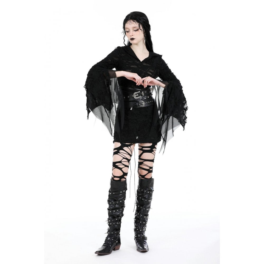 Dark in Love Hattie Hooded Dress