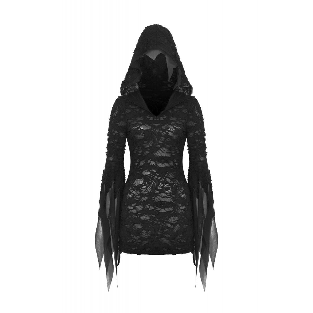 Dark in Love Hattie Hooded Dress