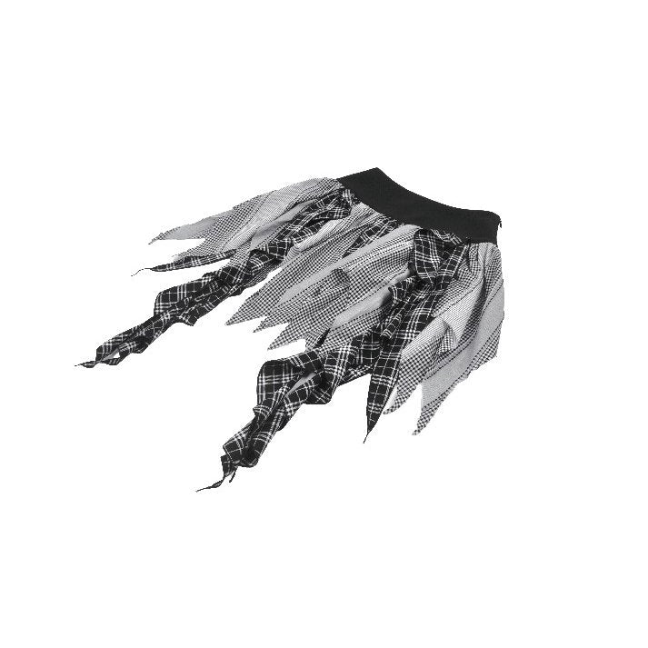 Dark in Love Morrigan Punk Patchwork Skirt
