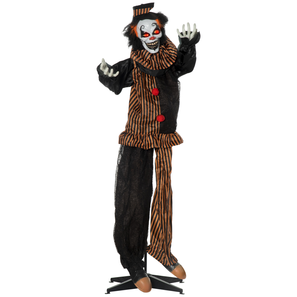 67" Life-Size Outdoor Halloween Talking Circus Clown