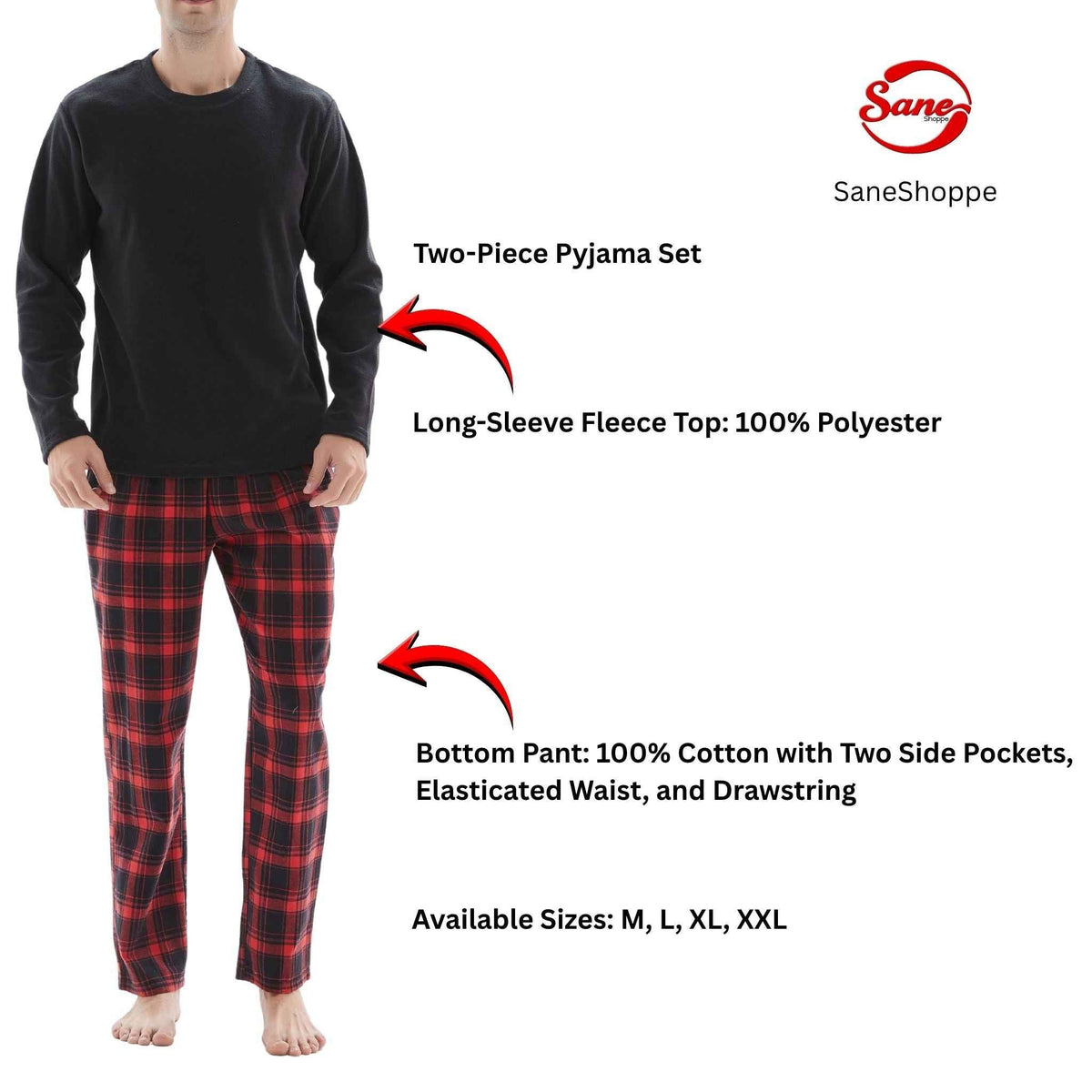 Men's Thermal Fleece Lounge Set