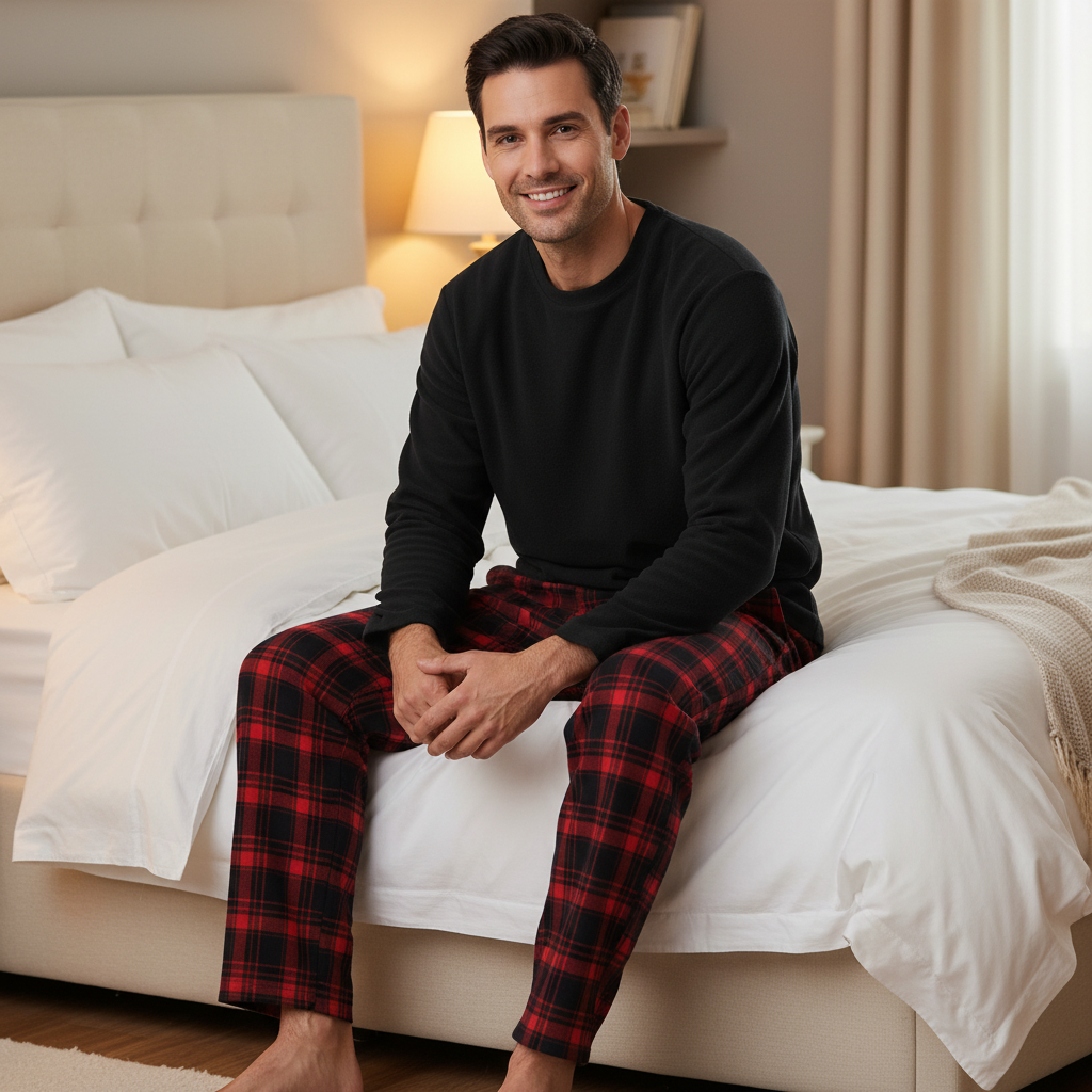 Men's Thermal Fleece Lounge Set