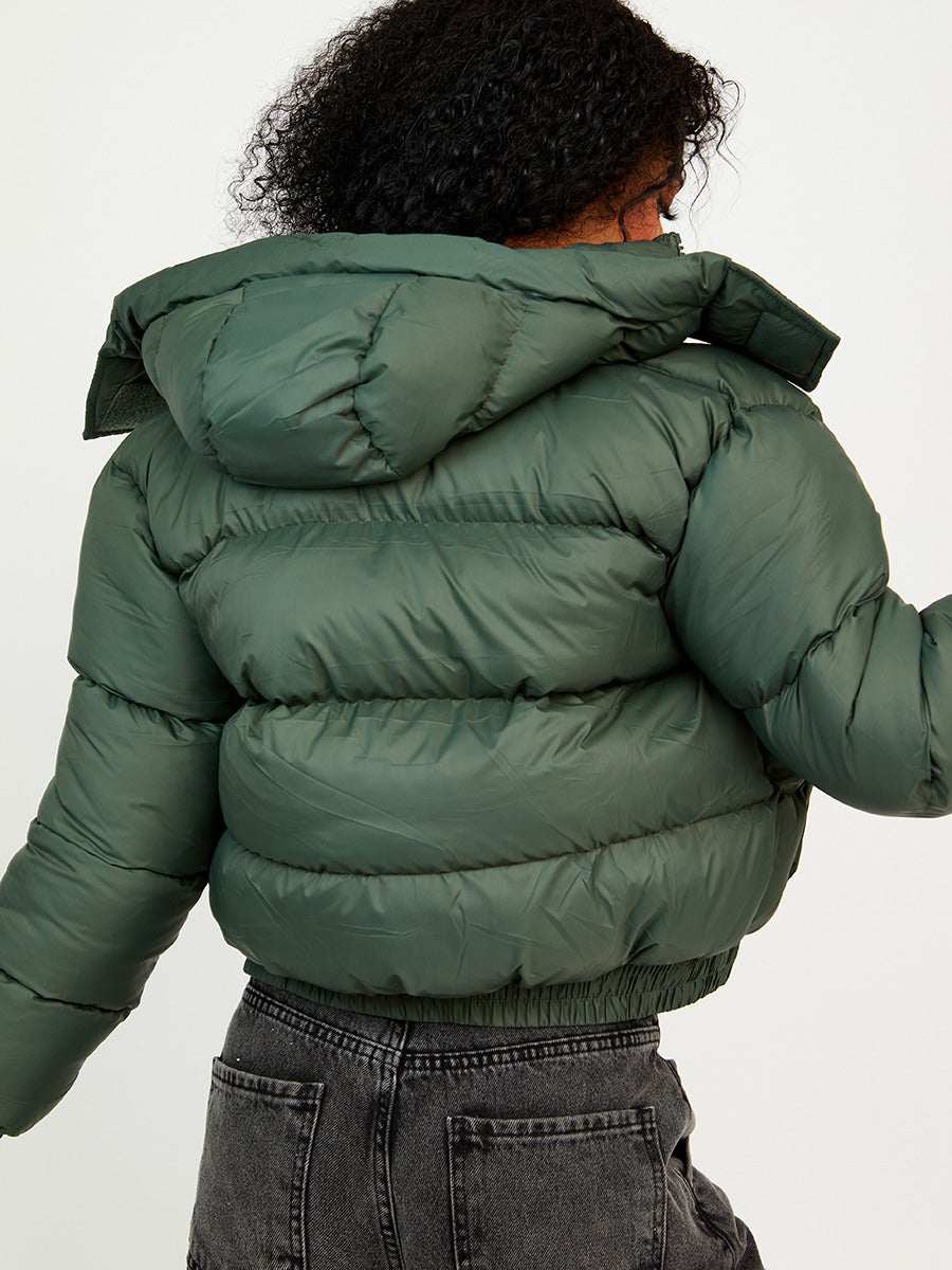Hooded Padded Puffer Jacket