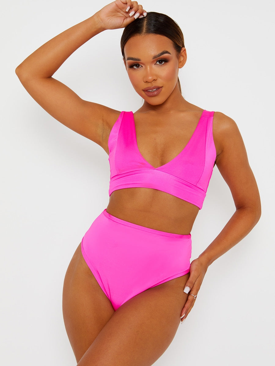 High Waist Bikini Bottoms