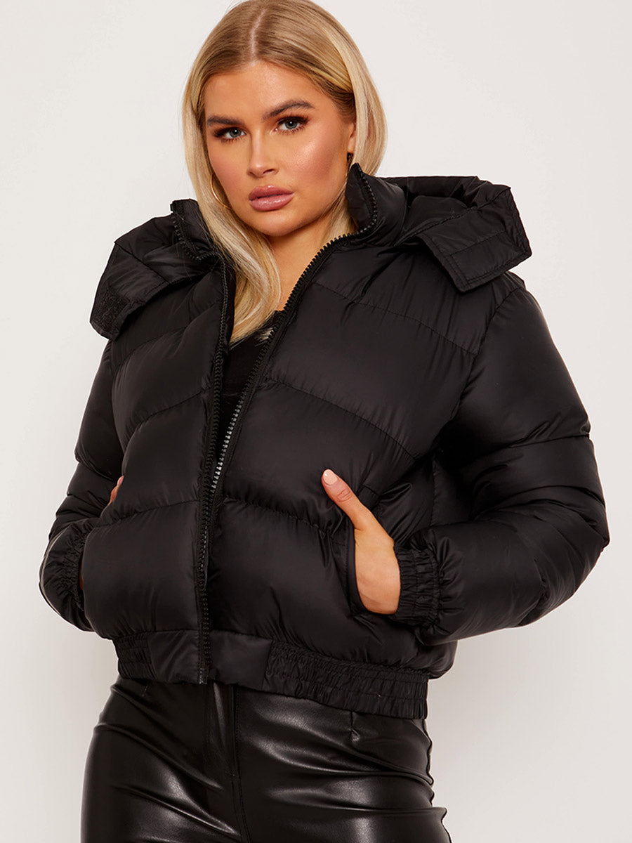 Hooded Padded Puffer Jacket