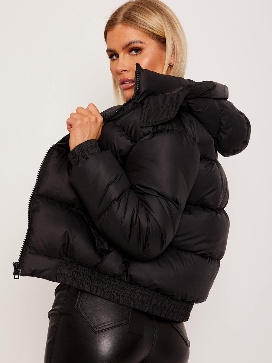 Hooded Padded Puffer Jacket