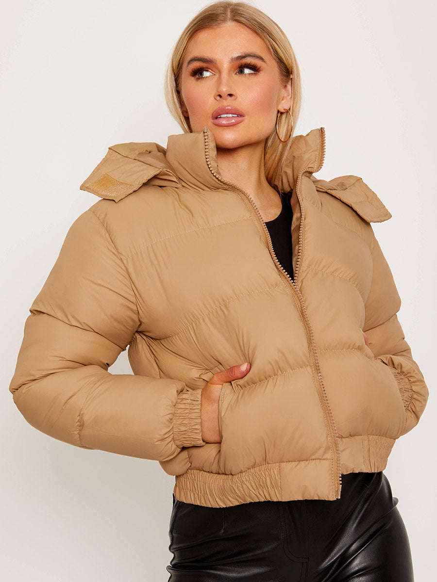 Hooded Padded Puffer Jacket