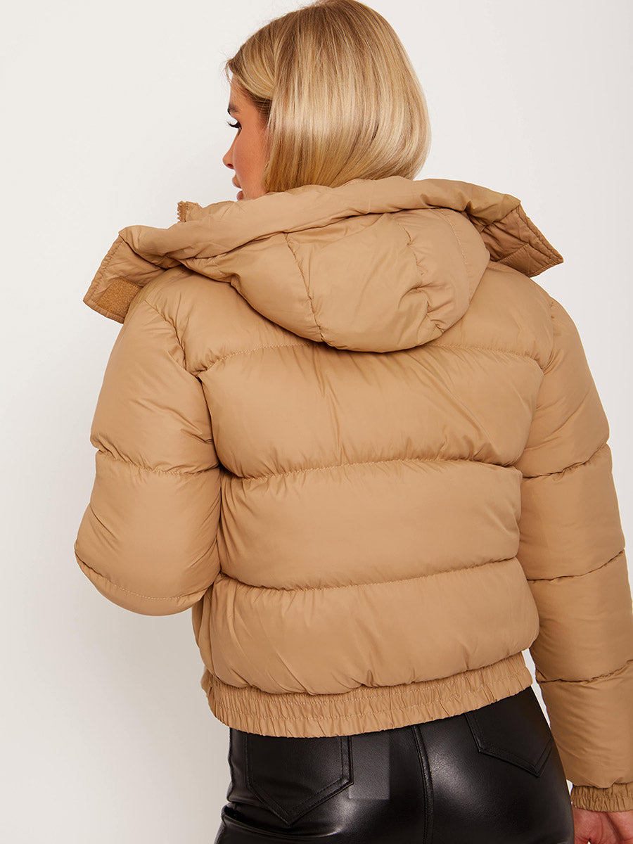Hooded Padded Puffer Jacket