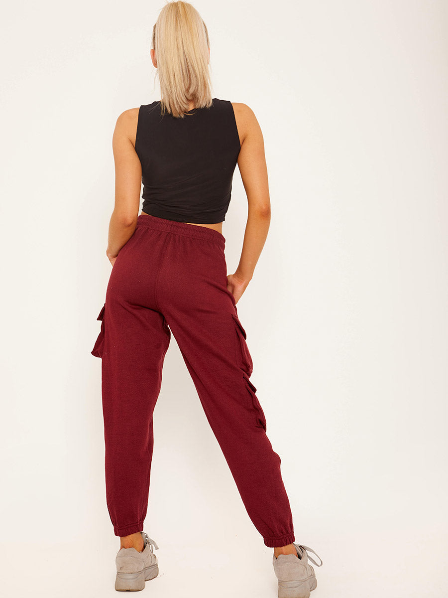 Utility Pocket Fleeced Cargo Jogger
