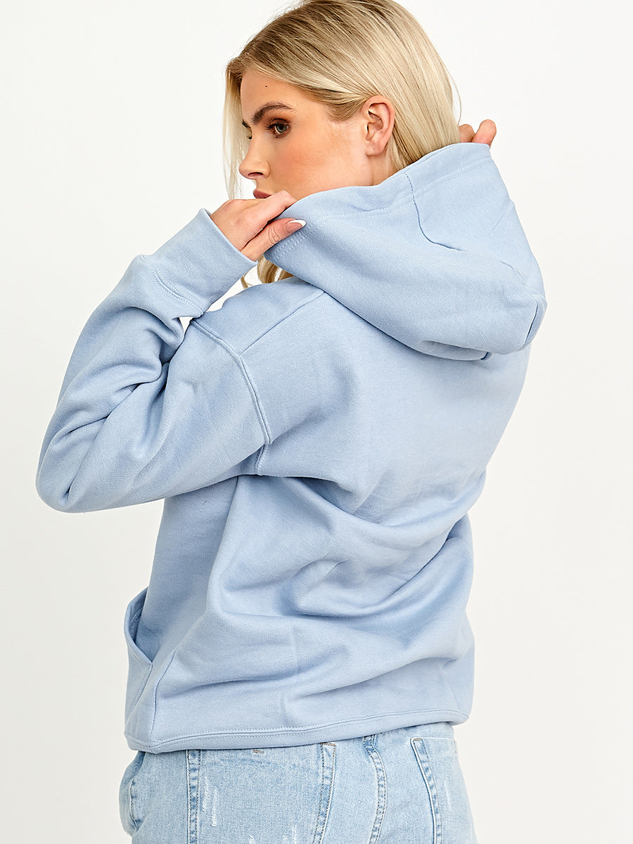 Embroidered East Hampton Hoodie