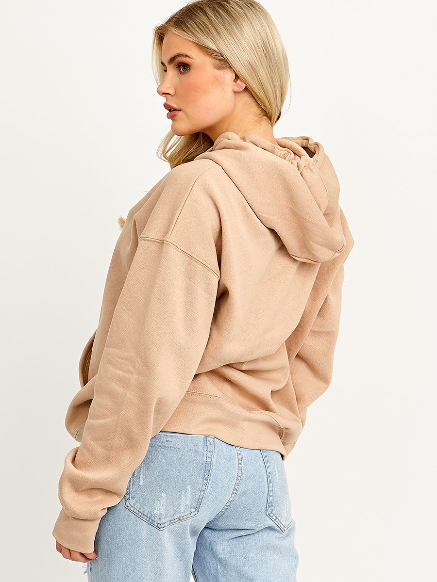 Embroidered East Hampton Hoodie