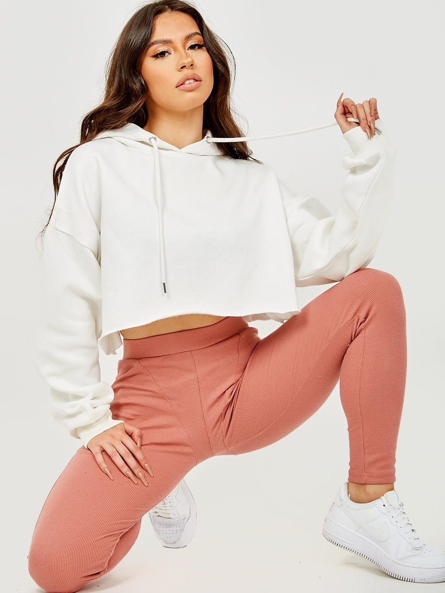 Seam Detail Ribbed Leggings