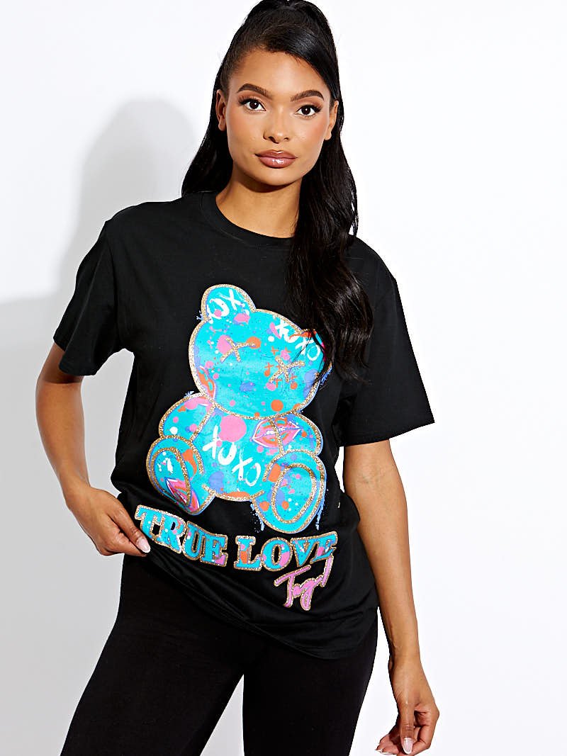 True Love Paint Graphic T-Shirt