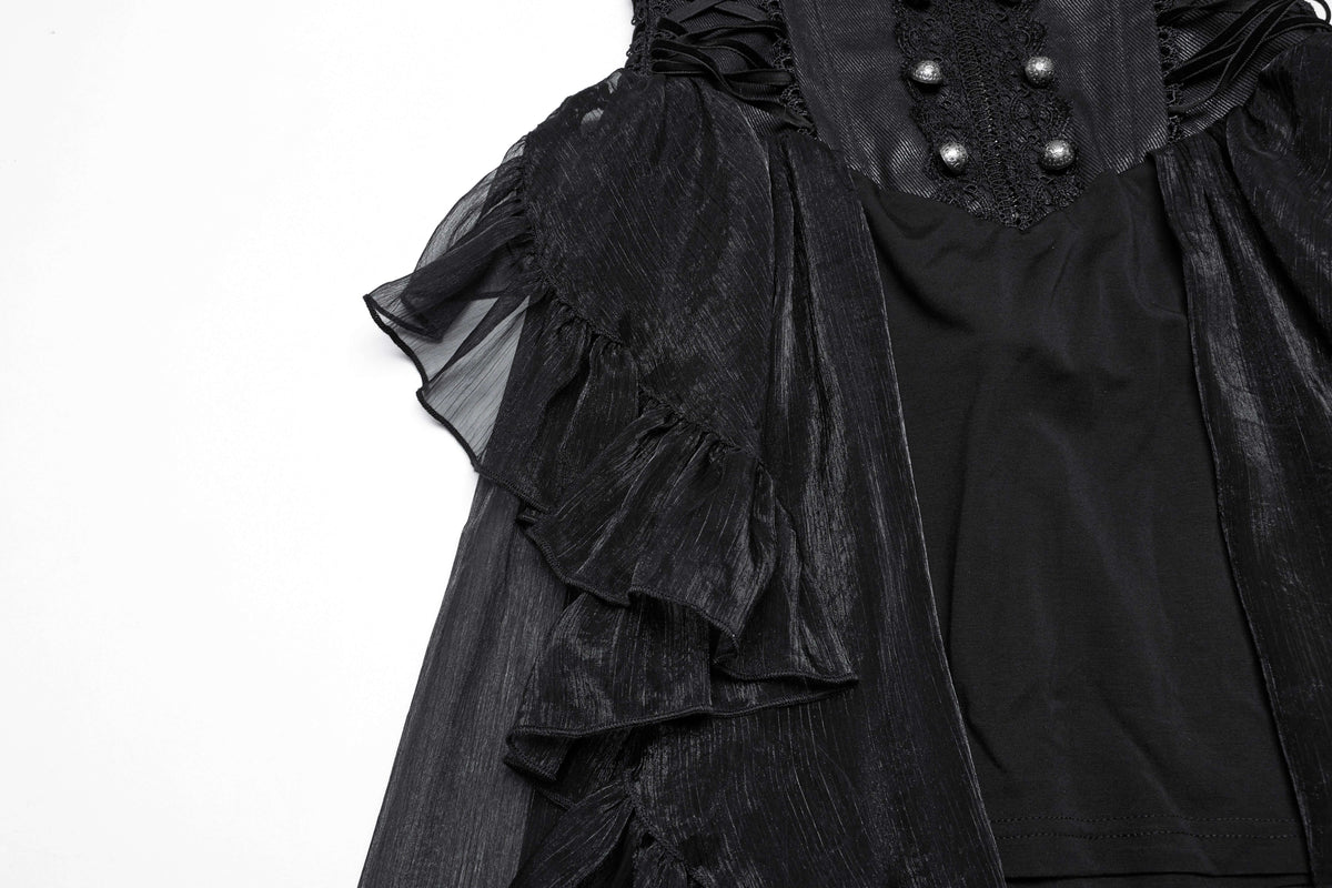 Punk Rave Dila Romantic Chiffon Skirt