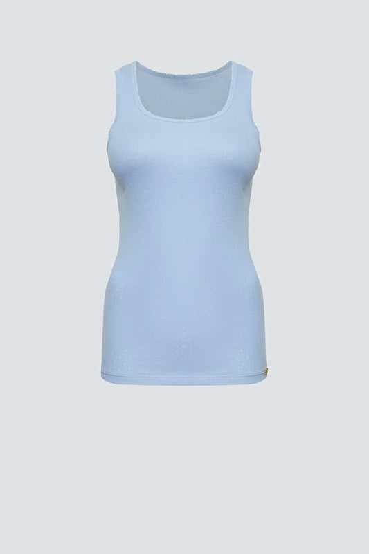 Organic Breathable Underwear Vest: Womens
