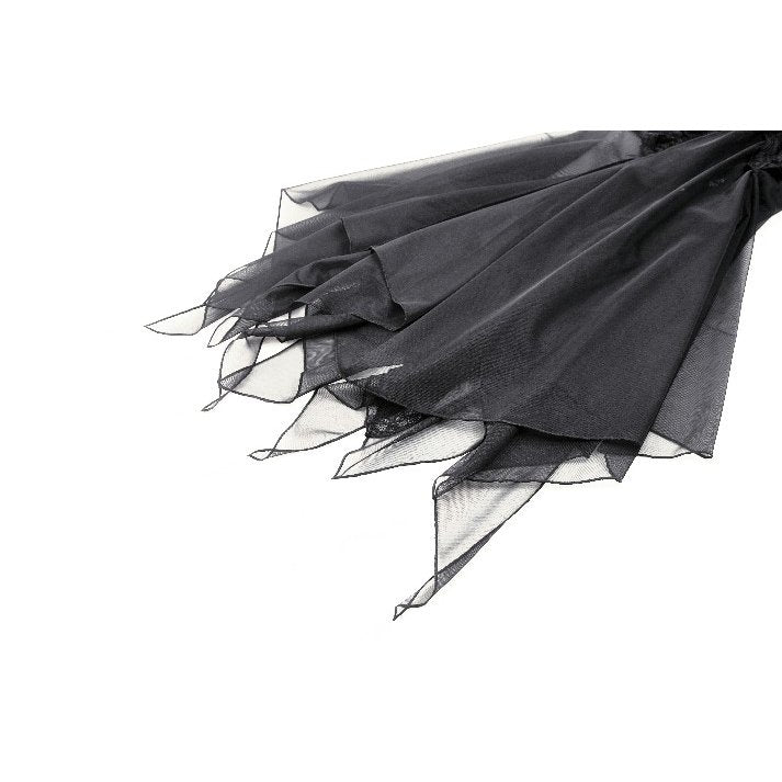 Dark in Love Nevaeh Gothic Lace and Mesh Mermaid Skirt